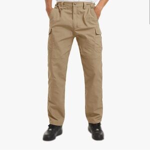Tan Cargo Tech Pants - 36x32
